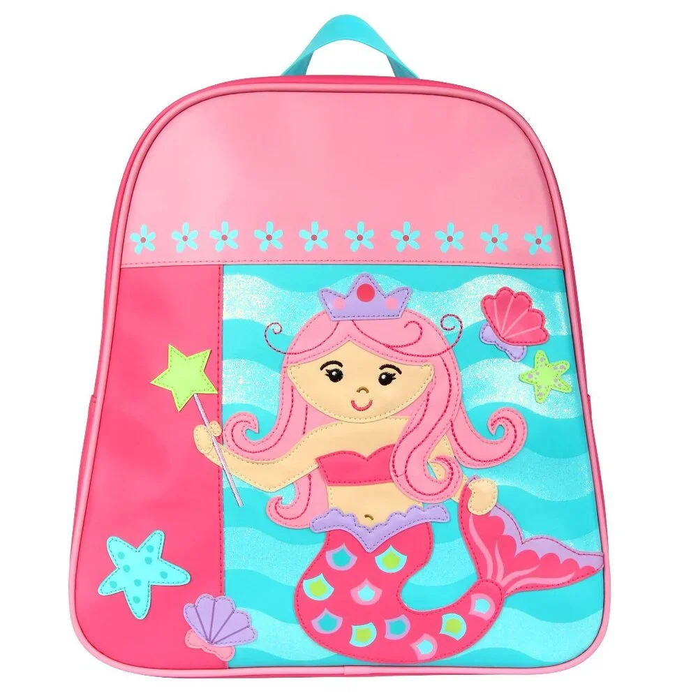 Stephen Joseph Mermaid Backpack for Girls - Toddler Preschool Kindergarten